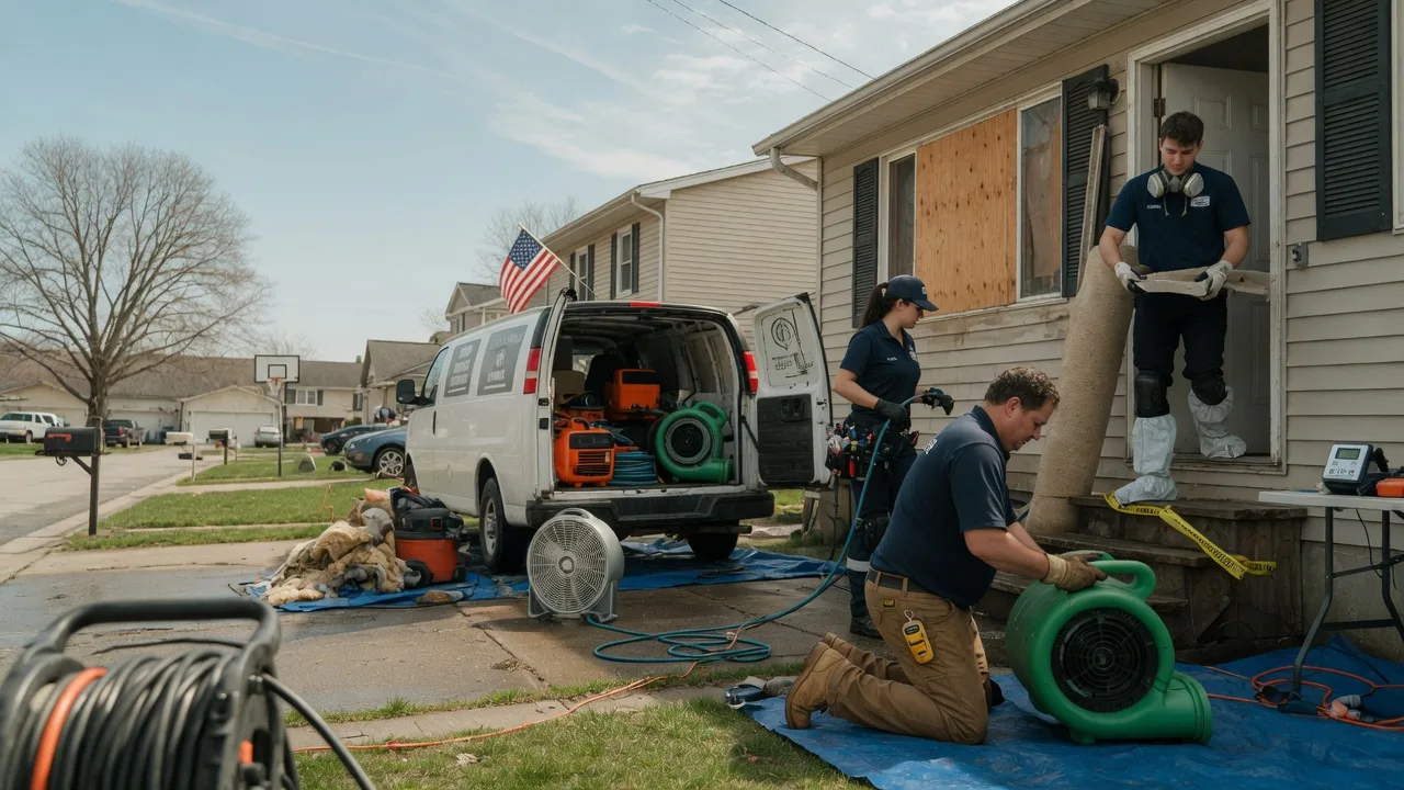 Water Damage Restoration in Michigan, ND near me